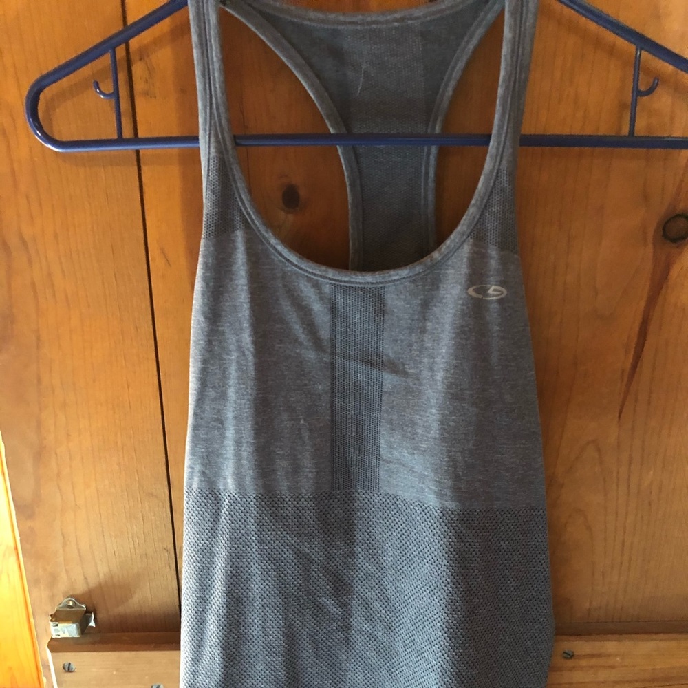 Grey mesh tank